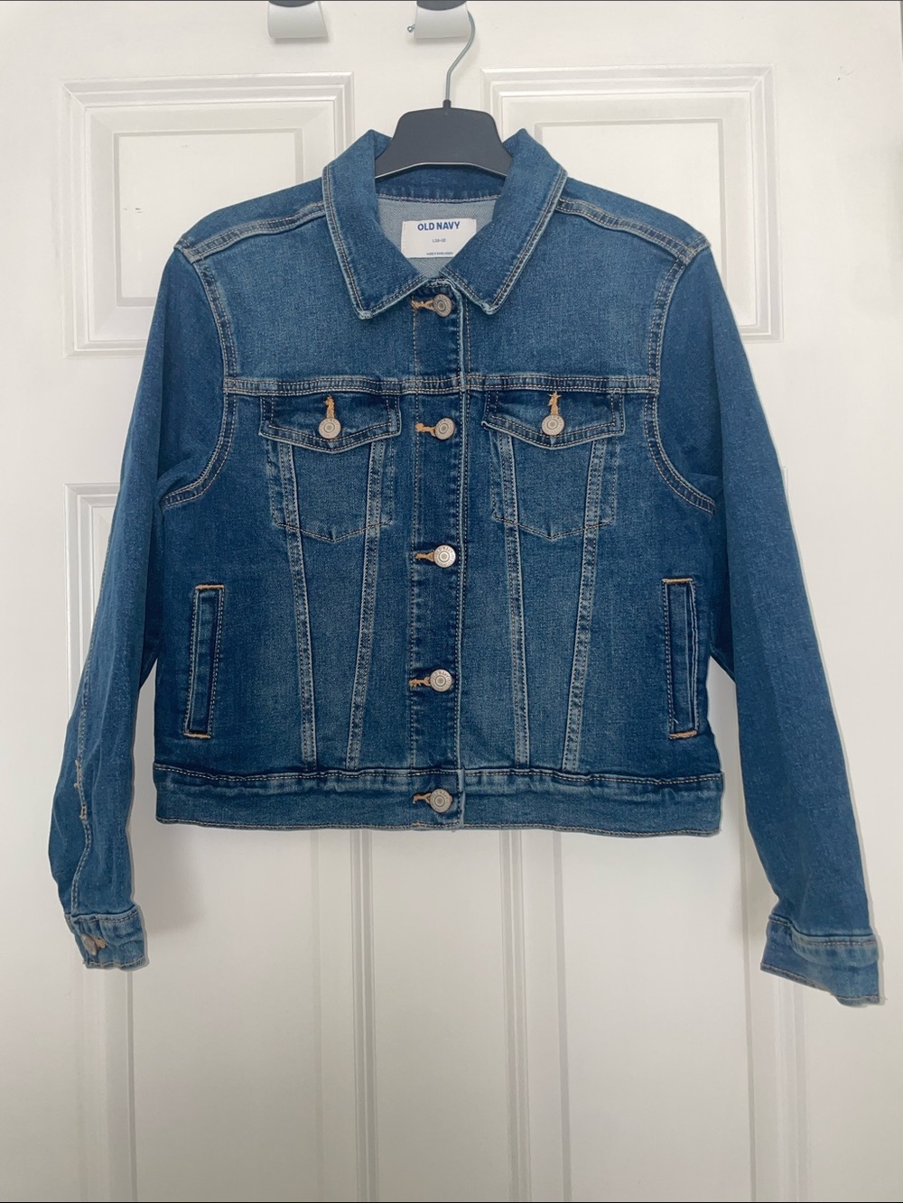 Old Navy Girls Classic Blue Denim Jacket
